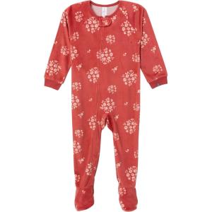 imageModern Moments by Gerber Baby Bunny Fleece Blanket SleeperRed Bouquet