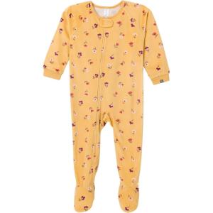 imageModern Moments by Gerber Baby Bunny Fleece Blanket SleeperYellow Floral