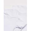 image3Pack White SideSnap Short Sleeve ShirtsWhite