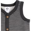 imageGerber Baby Boys 2Pack Short Leg RomperHeather and Dark Grey