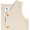 imageGerber Baby Boys 2Pack Short Leg RomperTan and Dark Grey