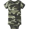 imageGerber Baby Boys 4Pack Short Sleeve Onesies BodysuitsBear Green