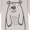 imageGerber Baby Boys 4Piece Pajama SetCloseoutBear Grey