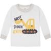 imageGerber Baby Boys 4Piece Pajama SetCloseoutDump Truck Grey