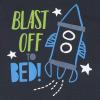 imageGerber Baby Boys 4Piece Pajama SetCloseoutSpace Blue