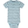 imageGerber Baby Boys 8Pack Short Sleeve Onesies BodysuitsDinosaur Blue