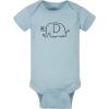 imageGerber Baby Boys 8Pack Short Sleeve Onesies BodysuitsJungle Blue