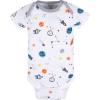 imageGerber Baby Boys 8Pack Short Sleeve Onesies BodysuitsSpace