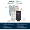 imageGerber Baby Boys MultiPack Sleeveless Onesies BodysuitBlue Bike
