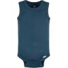 imageGerber Baby Boys MultiPack Sleeveless Onesies BodysuitBlue Stripe