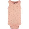 imageGerber Baby Boys MultiPack Sleeveless Onesies BodysuitOrange Flower