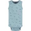 imageGerber Baby Boys MultiPack Sleeveless Onesies BodysuitSurfer