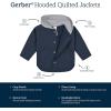 imageGerber Baby Boys Toddler Hooded Quilted JacketNavy
