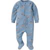 imageGerber Baby Girls 2Pack 2Way Zip Thermal Footed Sleep N PlayFoxes