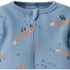 imageGerber Baby Girls 2Pack 2Way Zip Thermal Footed Sleep N PlayFoxes
