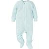 imageGerber Baby Girls 2Pack 2Way Zip Thermal Footed Sleep N PlayHedgehog