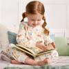 imageGerber Baby Girls 2Piece Fleece Pajamas Pants SetIvory Floral