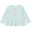 imageGerber Baby Girls 2Piece Pajama Set Top ampamp Fleece BottomBunny