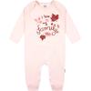 imageGerber Baby Girls 2pack Long Sleeve JumpsuitPink Leaves