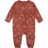 imageGerber Baby Girls 2pack Long Sleeve JumpsuitPink Leaves