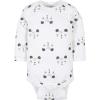 imageGerber Baby Girls 6Pack LongSleeve Onesies BodysuitsBear Pink