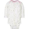 imageGerber Baby Girls 6Pack LongSleeve Onesies BodysuitsPrincess Pink