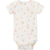 imageGerber Baby Girls 6Pack LongSleeve Onesies BodysuitsTan Little Apples