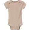 imageGerber Baby Girls 6Pack LongSleeve Onesies BodysuitsTan Little Apples