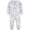 imageGerber Baby Girls Flame Resistant Fleece Footless Pajamas 3PackBlue Floral