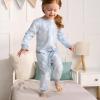imageGerber Baby Girls Flame Resistant Fleece Footless Pajamas 3PackBlue Floral