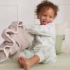 imageGerber Baby Girls Flame Resistant Fleece Footless Pajamas 3PackBlue Floral