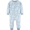 imageGerber Baby Girls Flame Resistant Fleece Footless Pajamas 3PackBlue Floral