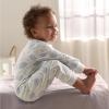 imageGerber Baby Girls Flame Resistant Fleece Footless Pajamas 3PackBlue Floral