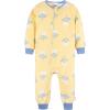 imageGerber Baby Girls Flame Resistant Fleece Footless Pajamas 3PackMulti Floral