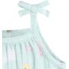 imageGerber Baby Girls Gauze Sleeveless RomperBlue