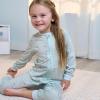 imageGerber Baby Girls Loosefit Polyester Jersey Footless PajamasBunnies