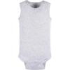 imageGerber Baby Girls MultiPack Sleeveless Onesies BodysuitGrey Heather