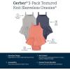 imageGerber Baby Girls MultiPack Sleeveless Onesies BodysuitLantana