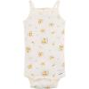 imageGerber Baby Girls MultiPack Sleeveless Onesies BodysuitRetro Floral