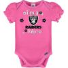 imageGerber Baby Girls NFL Team 3 Pack Short Sleeve Onesie BodysuitTeam Color