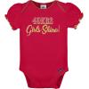 imageGerber Baby Girls NFL Team 3 Pack Short Sleeve Onesie BodysuitTeam Color