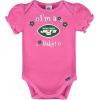 imageGerber Baby Girls NFL Team 3 Pack Short Sleeve Onesie BodysuitTeam Color