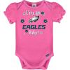 imageGerber Baby Girls NFL Team 3 Pack Short Sleeve Onesie BodysuitTeam Color