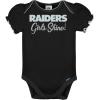 imageGerber Baby Girls NFL Team 3 Pack Short Sleeve Onesie BodysuitTeam Color