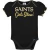 imageGerber Baby Girls NFL Team 3 Pack Short Sleeve Onesie BodysuitTeam Color
