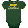 imageGerber Baby Girls NFL Team 3 Pack Short Sleeve Onesie BodysuitTeam Color