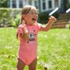imageGerber Baby Girls NFL Team 3 Pack Short Sleeve Onesie BodysuitTeam Color