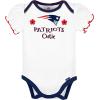 imageGerber Baby Girls NFL Team 3 Pack Short Sleeve Onesie BodysuitTeam Color