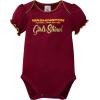 imageGerber Baby Girls NFL Team 3 Pack Short Sleeve Onesie BodysuitTeam Color