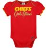 imageGerber Baby Girls NFL Team 3 Pack Short Sleeve Onesie BodysuitTeam Color
